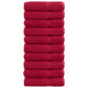 Serviettes de bain vidaxl solund 10 st 600 g m² 100x150 cm
