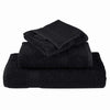 VidaXL serviette invité solund noir 550 g/m²