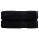 VidaXL serviettes de bain solund 2 pièces 600 g m² 100x150 cm - afbeelding 2