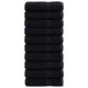 Serviettes de bain vidaxl solund 10 st 600 g m² 100x150 cm