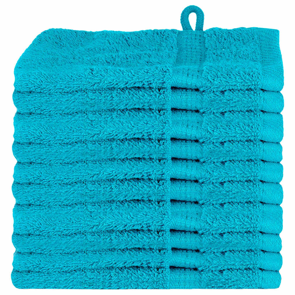 VidaXL serviette invité solund turquoise 550 g/m²