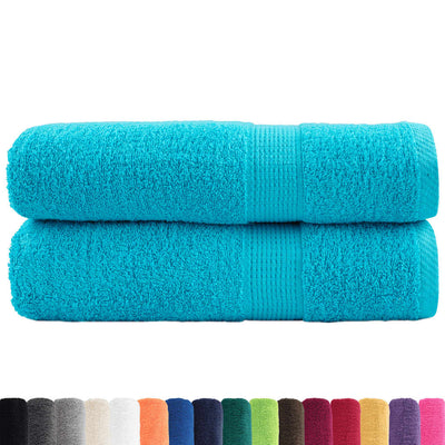 Vidaxx serviettes solund 2 pcs 600 g m² 50x100 cm turquoise