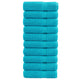 Serviettes Vidaxl Solund 10 PCS 600 g m² 50x100 cm Turquoise