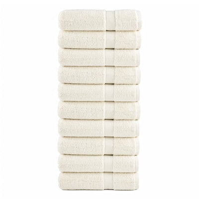 Serviettes Vidaxl Solund 10 PCS 600 G M² 50x100 cm CRAME -COLORÉ