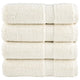 Serviettes de bain Vidaxl Solund 4 PCS 600 g m² 70x140 cm Crème -Colored