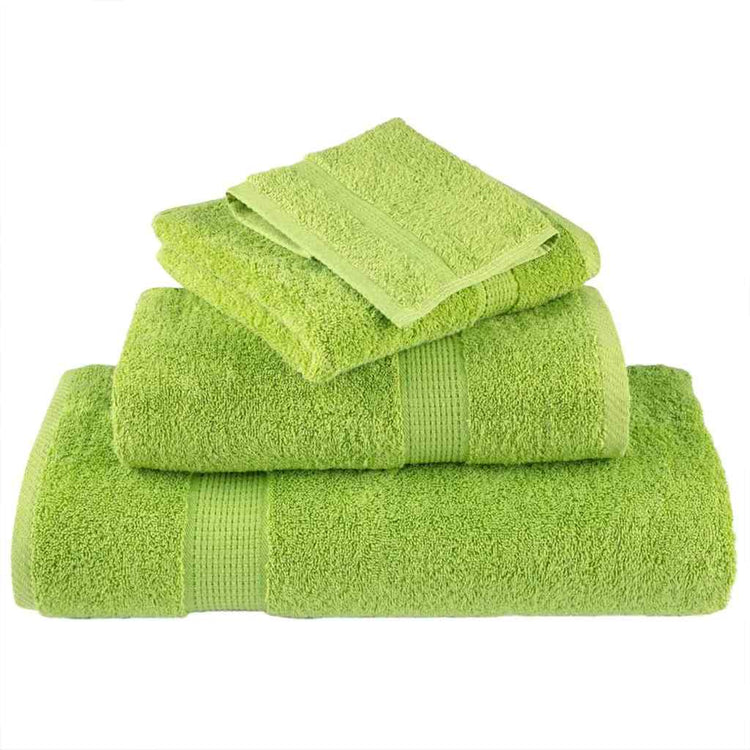 Vidaxxl serviette invité solund vert 550 g/m²