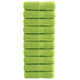 Vidaxl invité lingettes solund 10 pcs 600 g m² 30x30 cm vert pomme