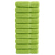 Serviettes Vidaxl Solund 10 pcs 600 g m² 50x100 cm vert pomme