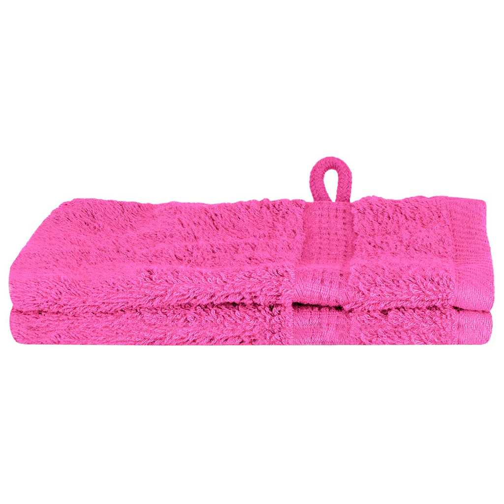 VidaXL serviette invité solund rose 550 g/m²