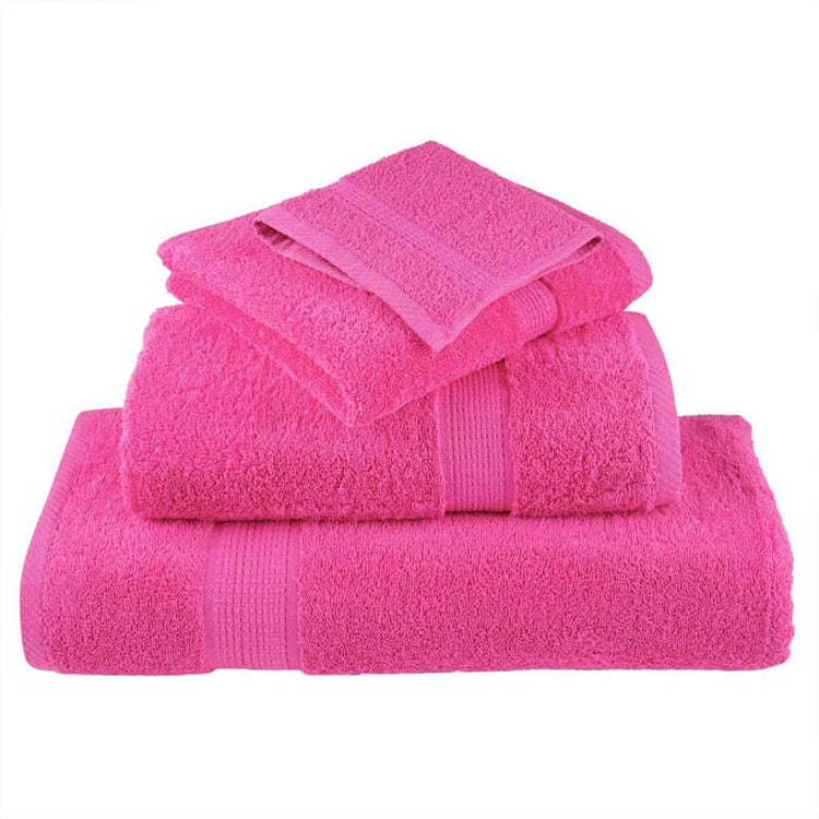 VidaXL serviette invité solund rose 550 g/m²