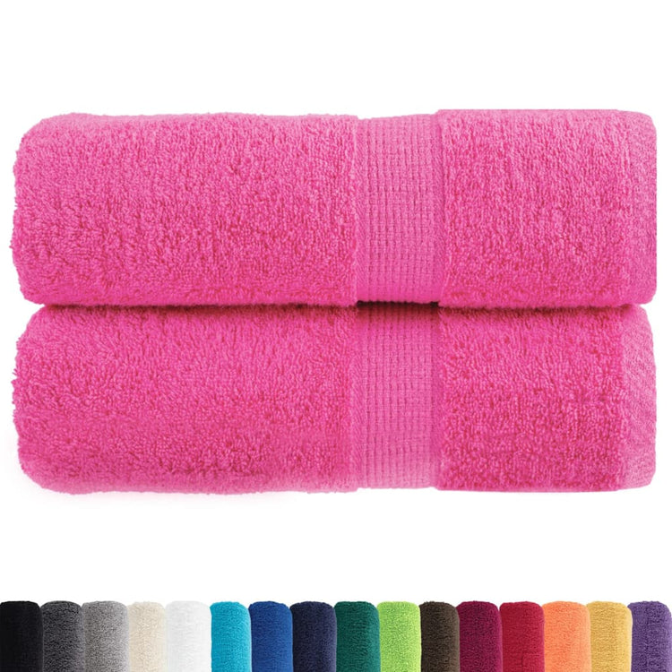 Vidaxl Guest Wipes Solund 2 PCS 600 g m² 30x50 cm rose