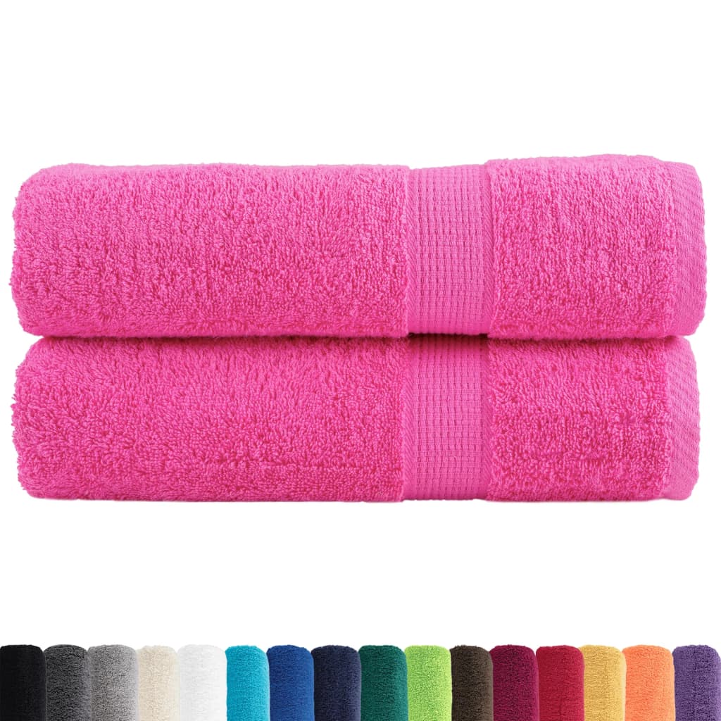 Vidaxx serviettes solund 2 pcs 600 g m² 50x100 cm rose