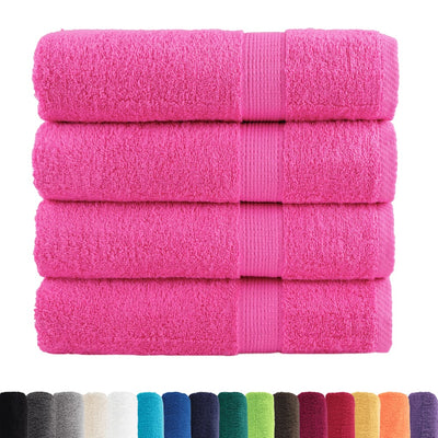 Vidaxx serviettes solund 4 pcs 600 g m² 50x100 cm rose