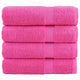 Serviettes de bain vidaxl solund 4 pcs 600 g m² 100x150 cm