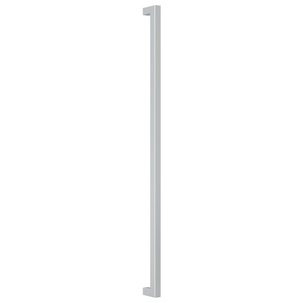 VidaXL poignées 20 pcs 480 mm acier inoxydable couleur argent
