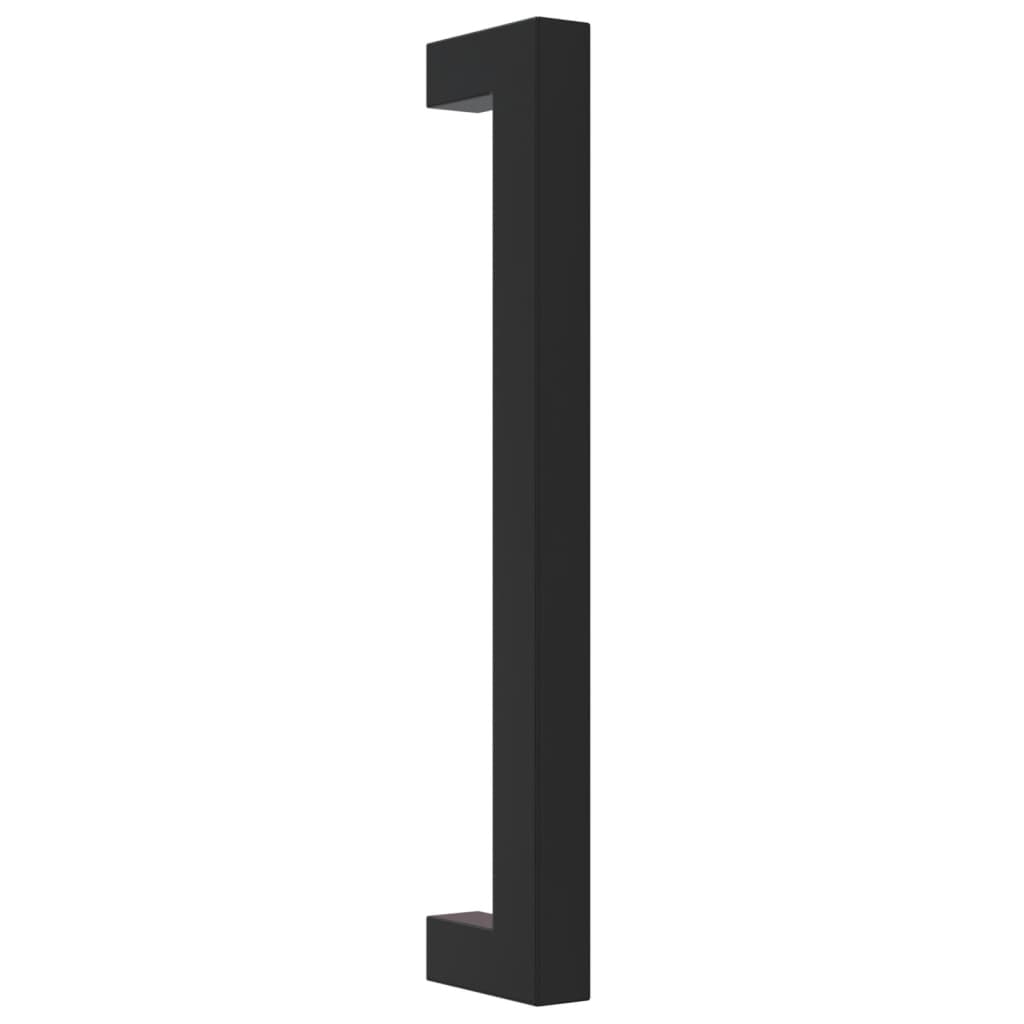 Vidaxx poignées 20 pcs 160 mm acier inoxydable noir