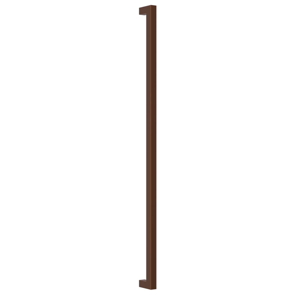 VidaXL poignées 20 pcs 480 mm acier inoxydable couleur bronze
