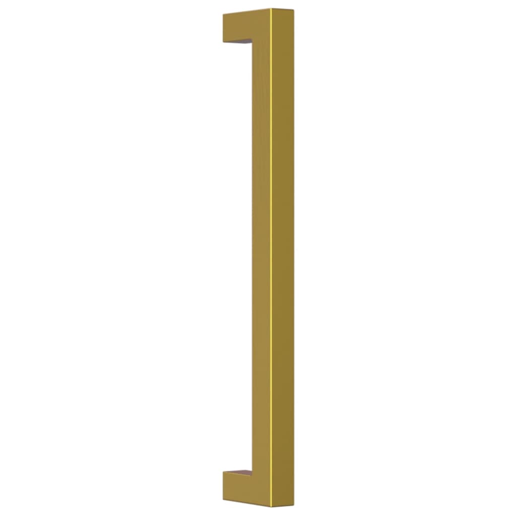 VidaXL poignées 10 pcs 192 mm acier inoxydable doré