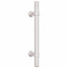 VidaXL poignées 20 pcs 96 mm acier inoxydable couleur argent