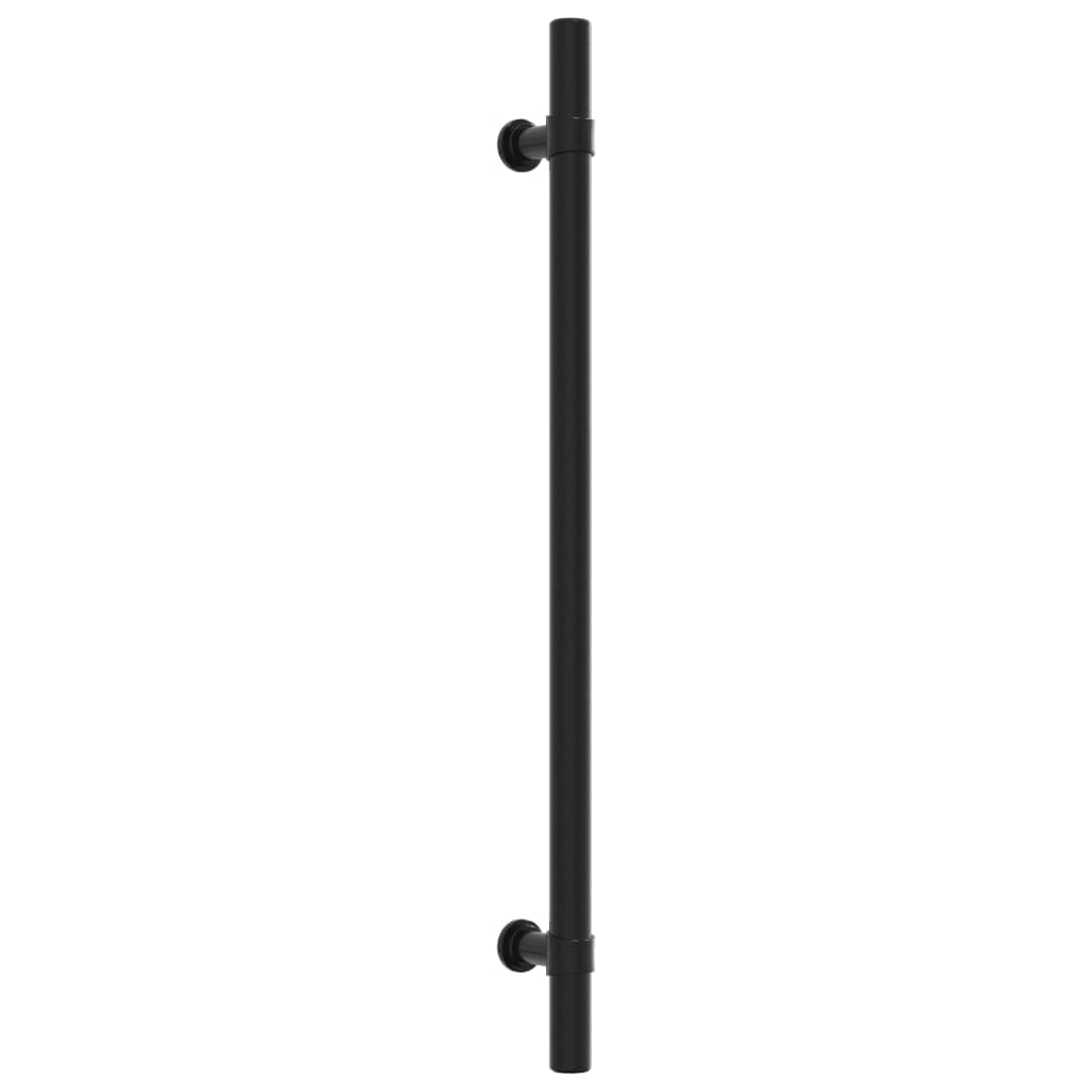 VidaXL poignées 20 pcs 224 mm acier inoxydable noir