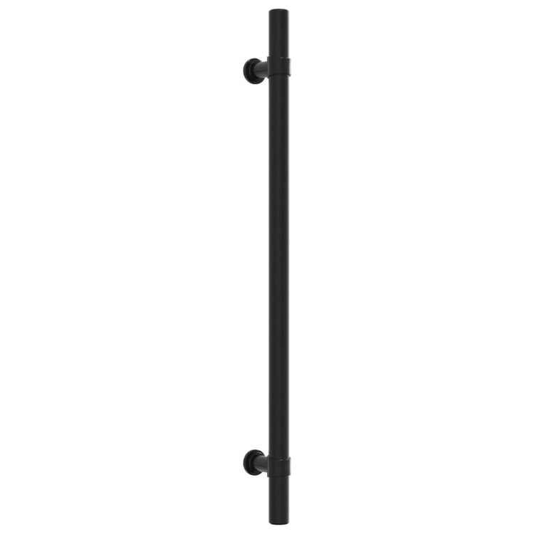 VidaXL poignées 20 pcs 224 mm acier inoxydable noir