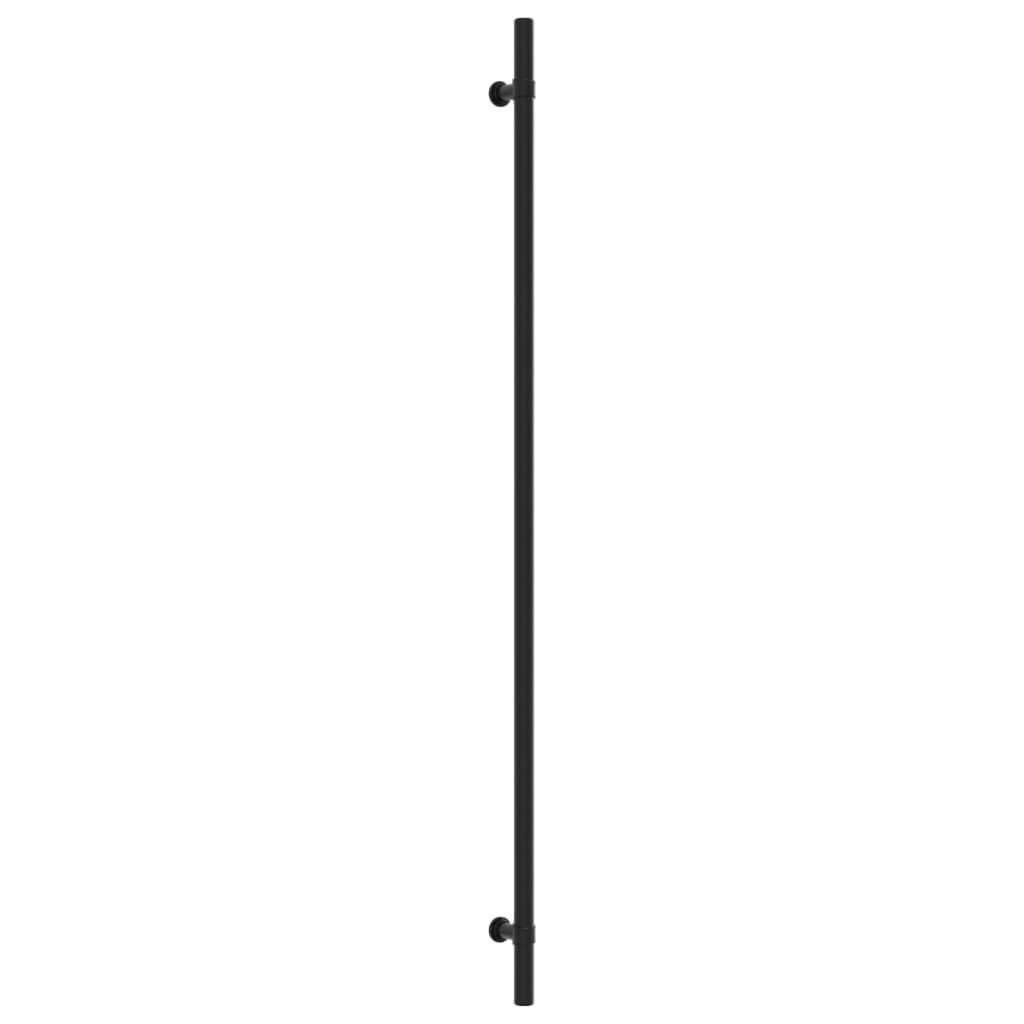 VidaXL poignées 20 pcs 480 mm acier inoxydable noir