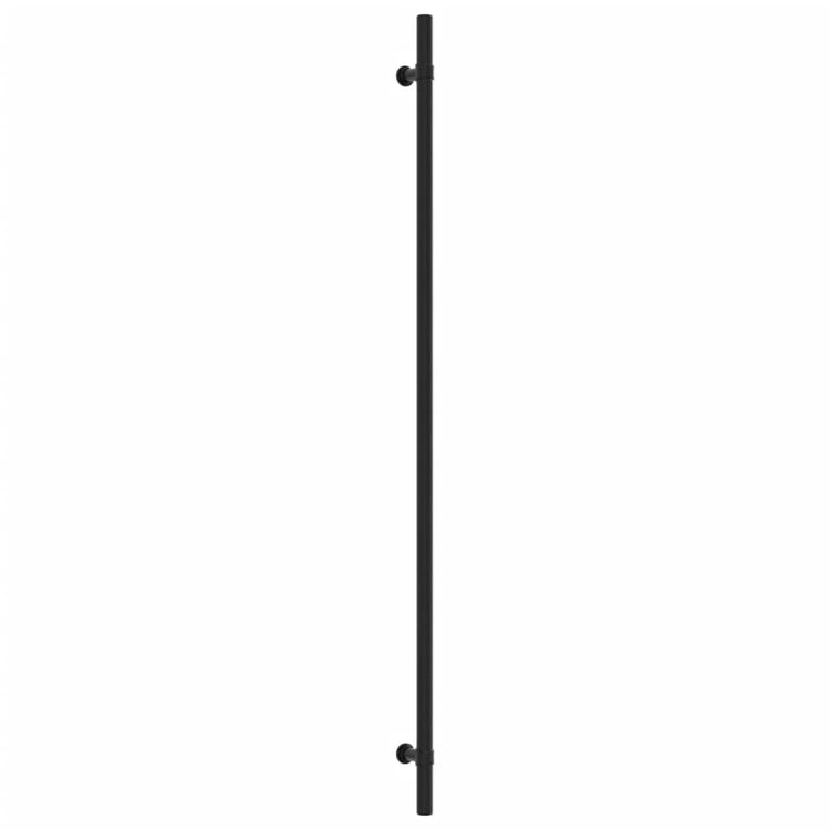 VidaXL poignées 20 pcs 480 mm acier inoxydable noir
