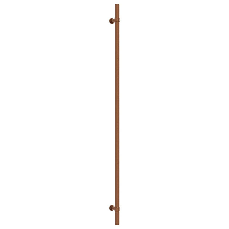 VidaXL poignées 20 pcs 480 mm acier inoxydable couleur bronze