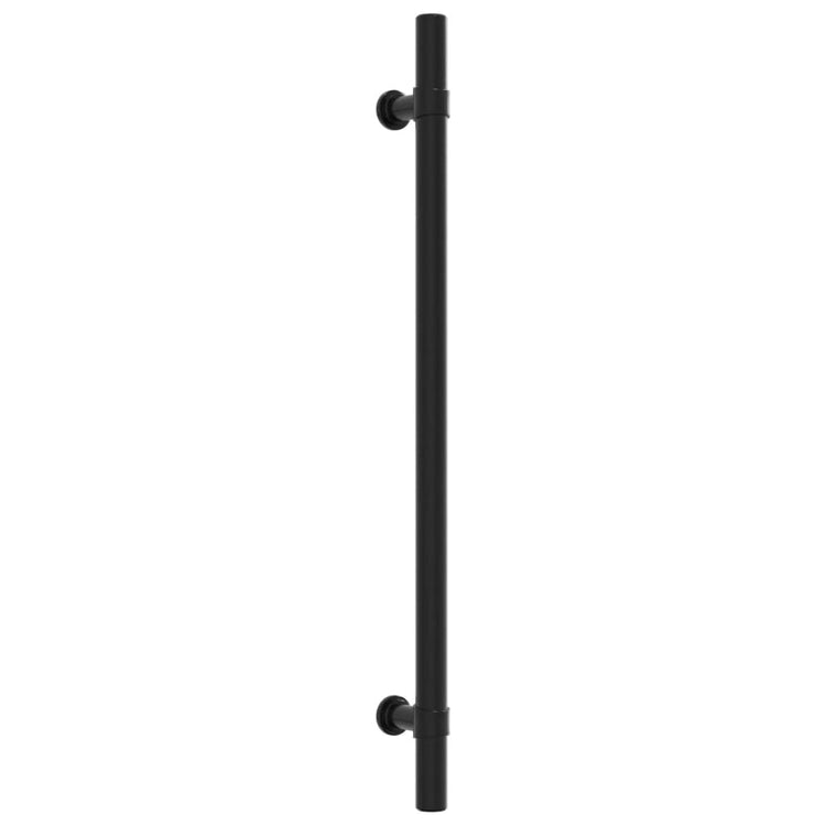 VidaXL poignées 10 pcs 224 mm acier inoxydable noir