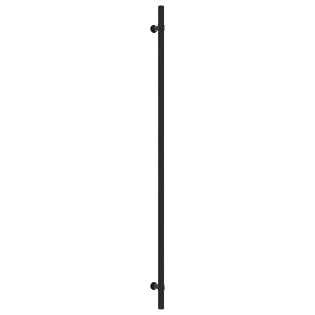 VidaXL poignées 10 pcs 480 mm acier inoxydable noir
