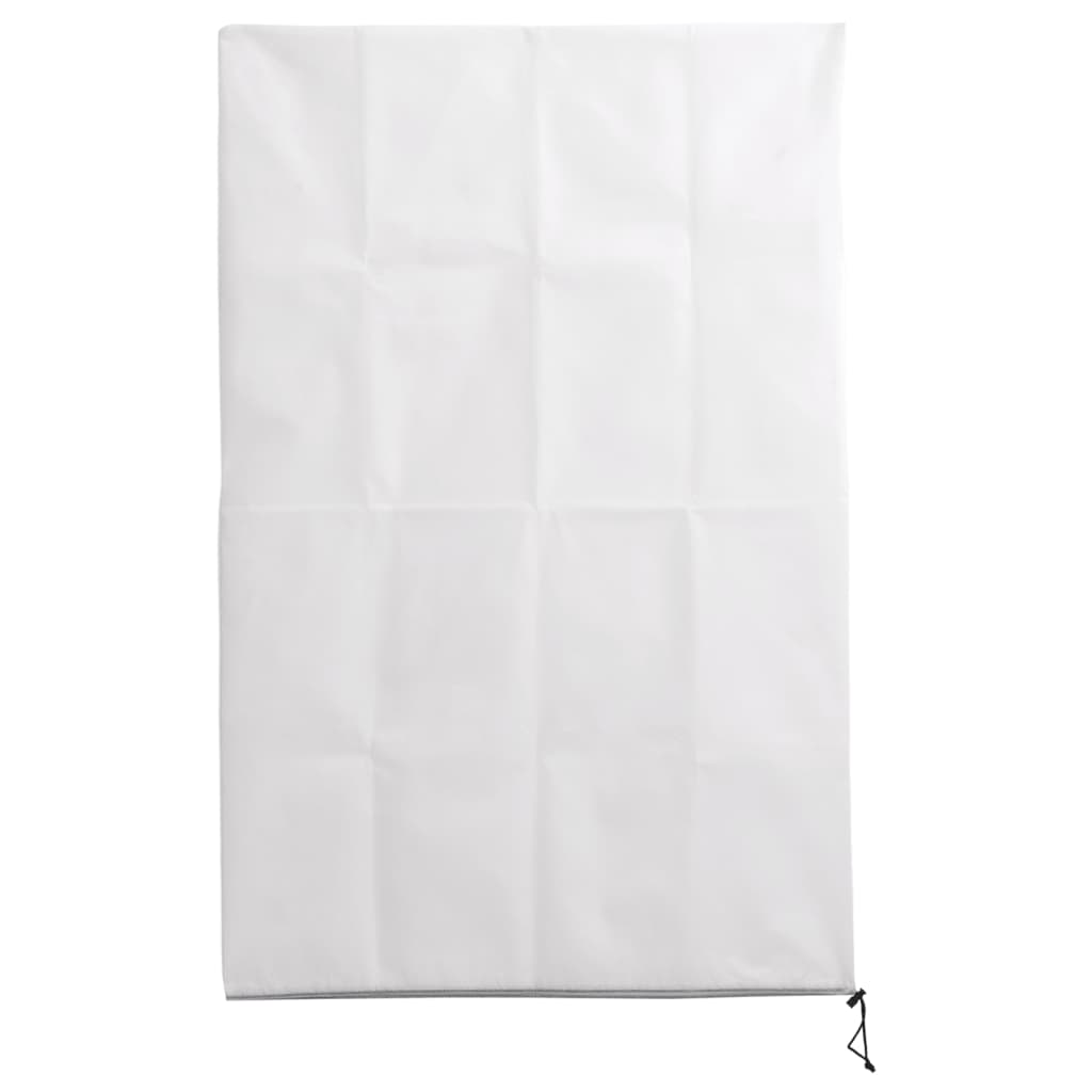 Vidaxxl couvertures végétales avec fermeture éclair 2 pcs 70 g m² 1x1,55 m
