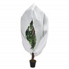 Couvoirs de plante Vidaxl avec fermeture éclair 2 st 70 g m² 1,55x1,55 m