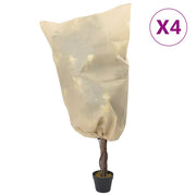 Couvoirs de plante Vidaxl avec cordon 4 ST 70 g m² 0,8x1,2 m - afbeelding 1