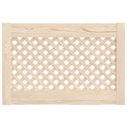 Portes d'armoire Vidaxl avec de la glisser 2 pc 59.5x39.5 cm Pine solide - afbeelding 3