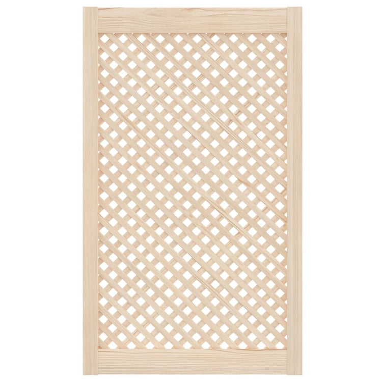 Portes d'armoires Vidaxl avec une tampon 2 PCS 59.5x99 cm Pine solide