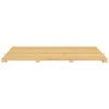 Vidaxl Bath Mat 54x36 cm de bambou
