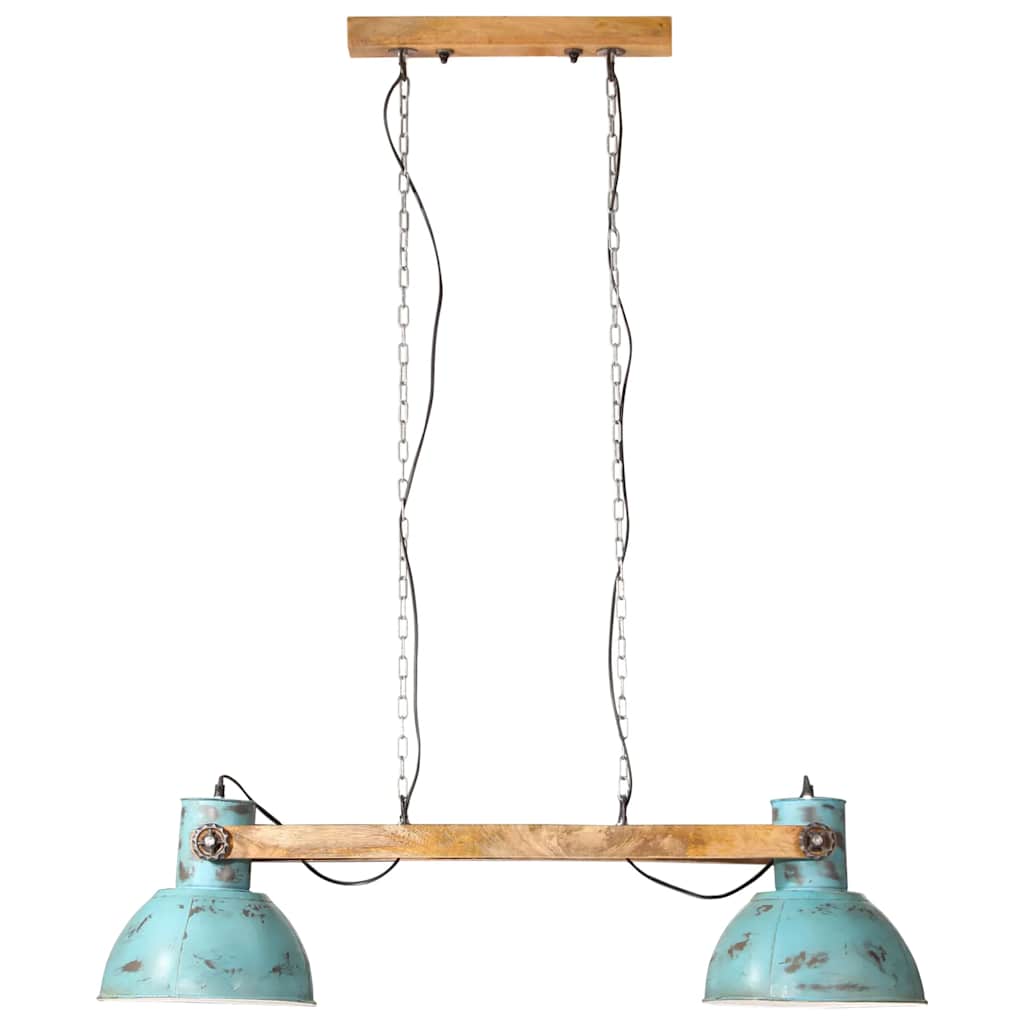 Vidaxl suspendu 25 W E27 85x28x109 cm Bleu par temps