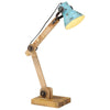 Lampe de bureau Vidaxl 25 W E27 23x18x96 cm Bleu par temps