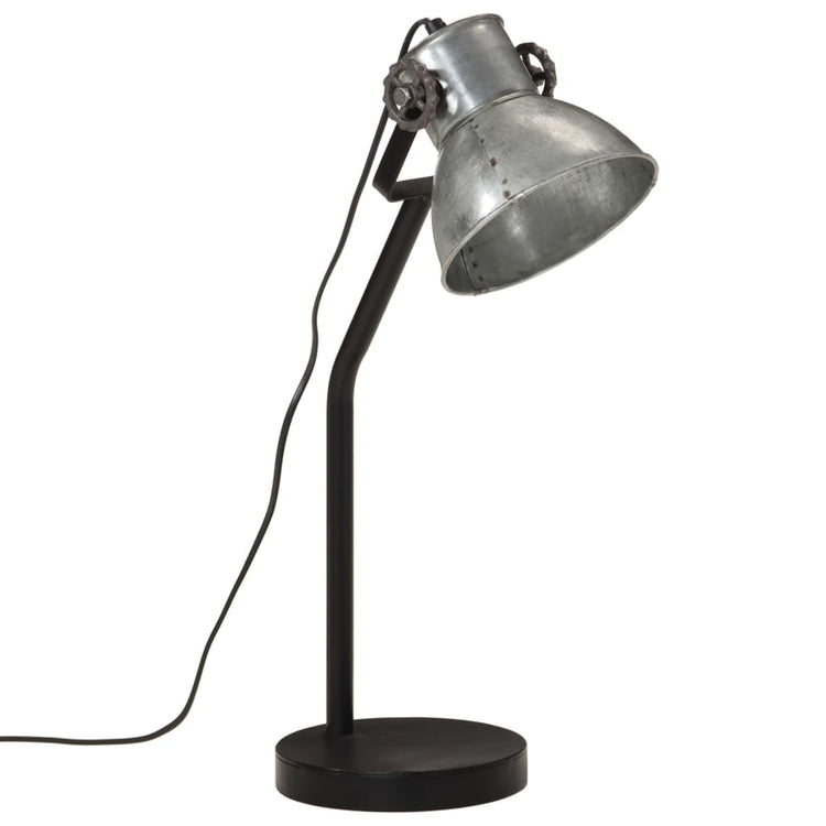 Lampe de bureau Vidaxl 25 W e27 17x17x60 cm Couleurs en argent vintage