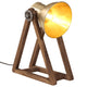 Lampe de bureau Vidaxl 25 W E27 30x17x40 cm Couleur en laiton antique