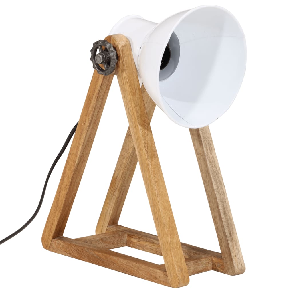 Lampe de bureau Vidaxl 25 W e27 30x17x40 cm blanc