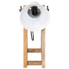 Lampe de bureau Vidaxl 25 W e27 30x17x40 cm blanc