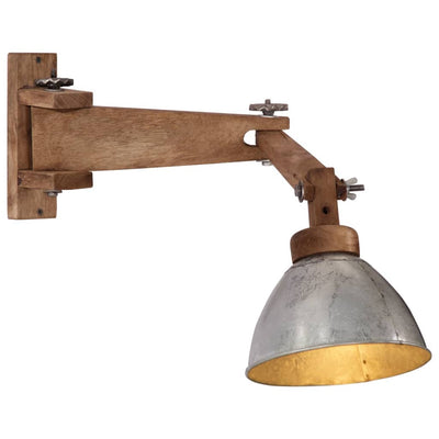 Vidaxl Lampe murale 25 W e27 Couleurs argentées vintage