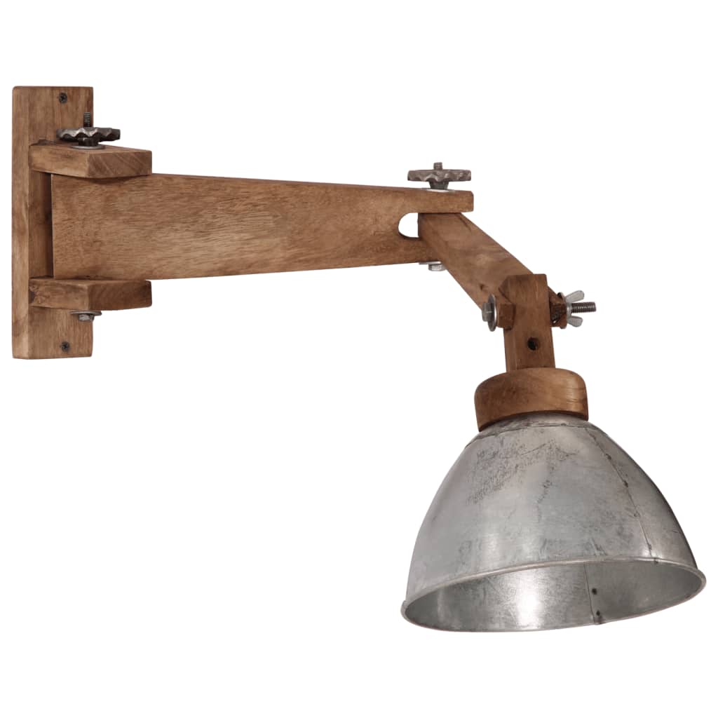 Vidaxl Lampe murale 25 W e27 Couleurs argentées vintage