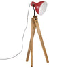 Lampadaire Vidaxl 25 W E27 45x45x120 cm Red atteint