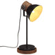 Lampe de bureau Vidaxl 25 W e27 17x17x50 cm noir