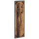 Rack de couche Vidaxl 35x8x110 cm massif massif mangowood