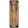 Rack de couche Vidaxl 35x8x110 cm massif massif mangowood