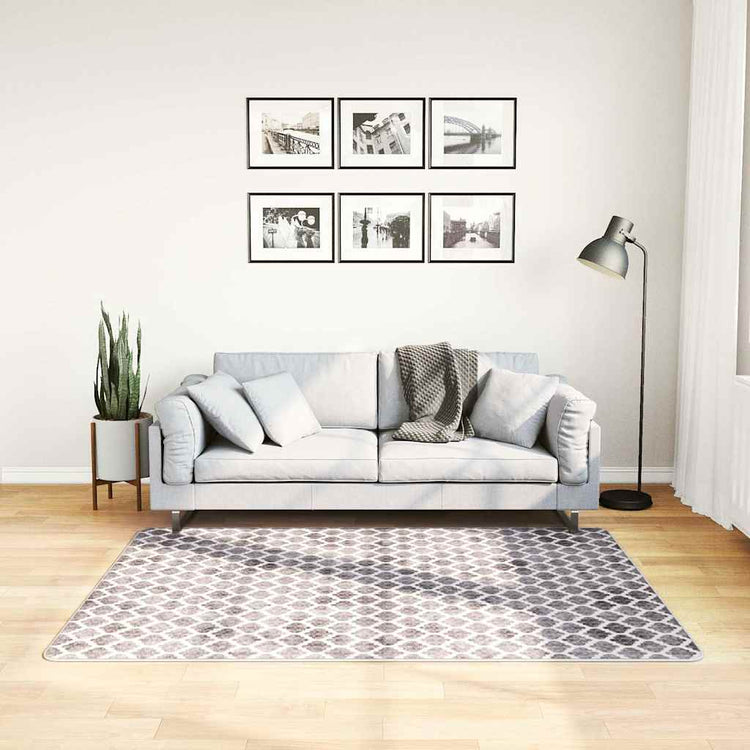 Vidaxl tapis lavable antidérapant 120x170 cm multicolore