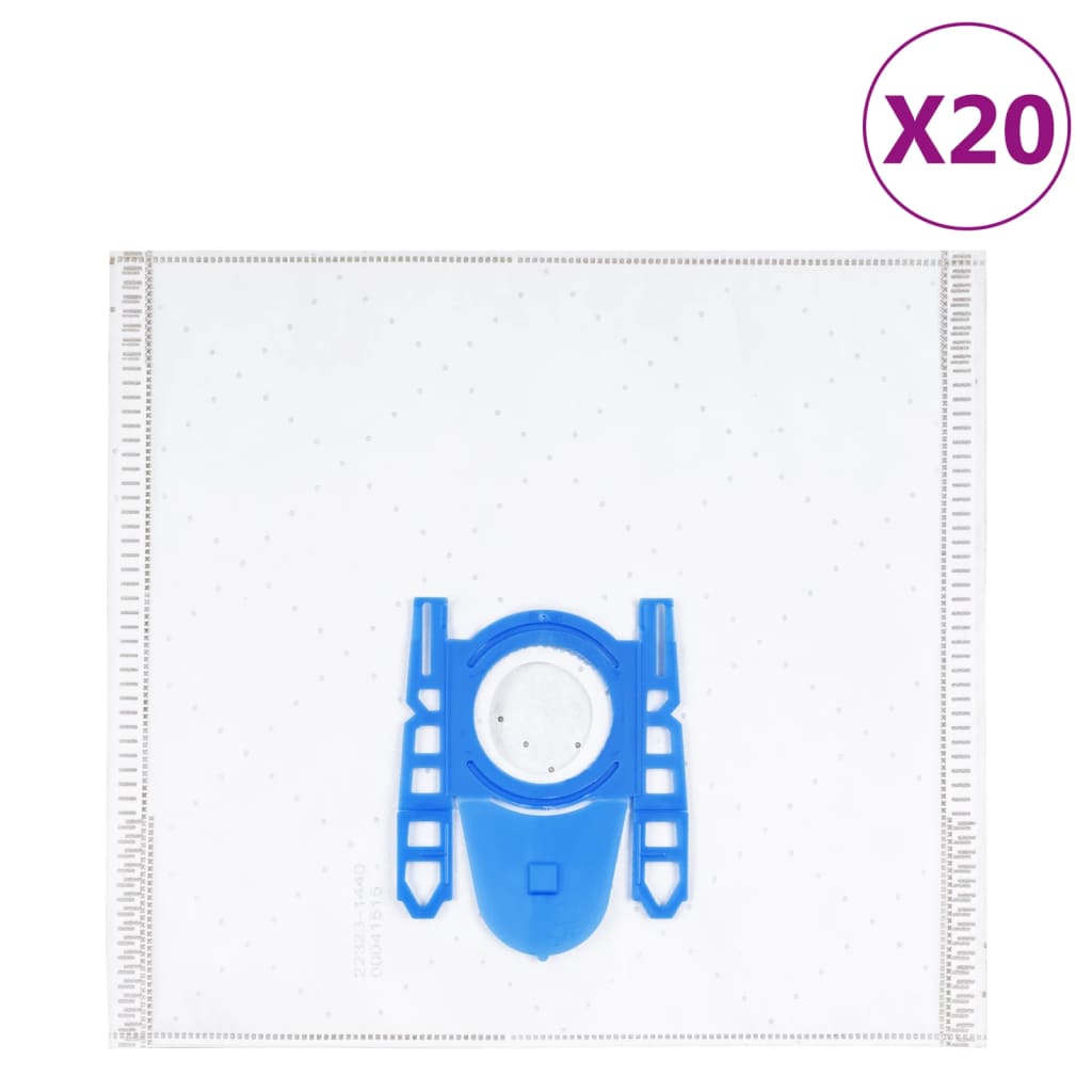 Sacs d'aspirateur Vidaxl pour Siemens Defgh 20 Sts